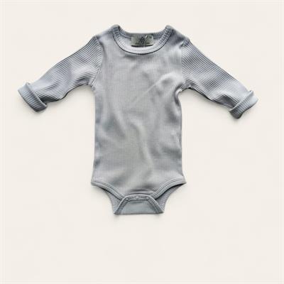 3 Ay–2 Yaş Yumuşak ve Rahat %100 Modal Açık Gri Bebek Uzun Kol
