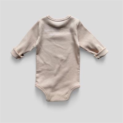 3 Ay–2 Yaş Yumuşak ve Rahat %100 Modal Bej Bebek Uzun Kol