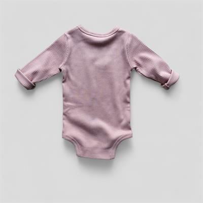 3 Ay–2 Yaş Yumuşak ve Rahat %100 Modal Lila Bebek Uzun Kol