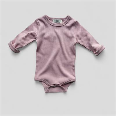 3 Ay–2 Yaş Yumuşak ve Rahat %100 Modal Lila Bebek Uzun Kol