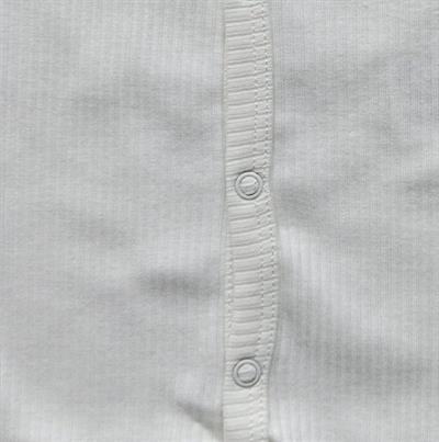 3 Ay–2 Yaş Yumuşak ve Rahat %100 Modal Beyaz Bebek Uzun Kollu Tulum