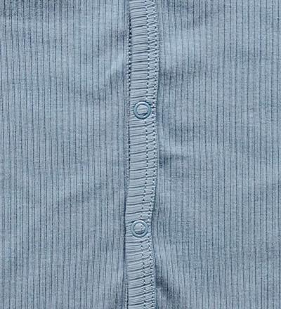 3 Ay–2 Yaş Yumuşak ve Rahat %100 Modal Mavi Bebek Uzun Kollu Tulum