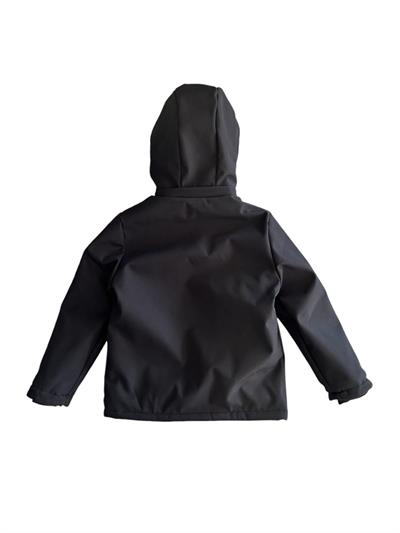 Sıcak ve Rahat 7–12 Yaş Erkek Çocuk Bronxboy Siyah Mont