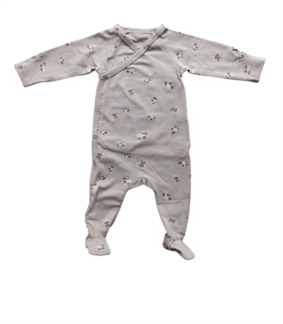 0-1 Yaş Kuzulu Desenli Bebek Modal Hastane Çıkış Seti