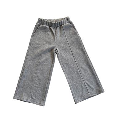 Rahat ve Günlük Model Kız Çocuk Gri Sweat Takım