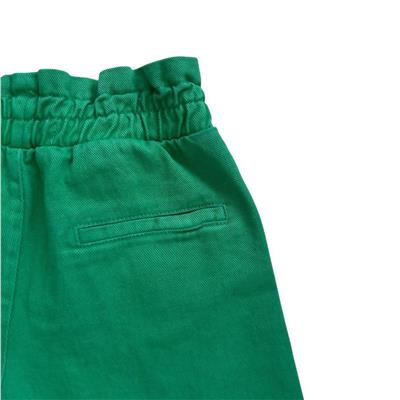 3–10 Yaş Yeşil Marul Bel Model Lastikli Kız Çocuk Pantolonu