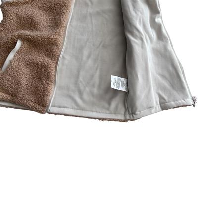 Sıcak Tutan Model 4–12 Yaş Erkek Çocuk Camel Peluş Yelek