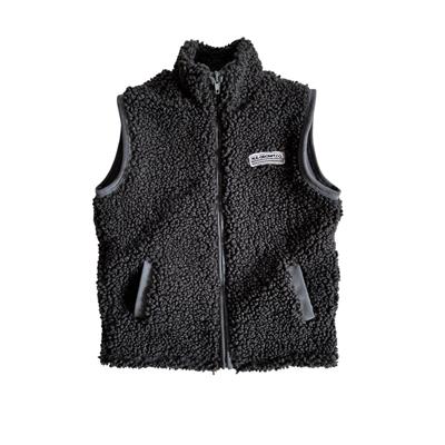 Sıcak Tutan Model 4–12 Yaş Erkek Çocuk Füme Peluş Yelek