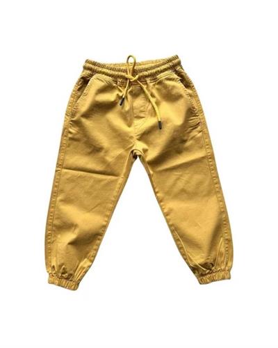 Sarı Rahat Erkek Çocuk Jogger Pantolon