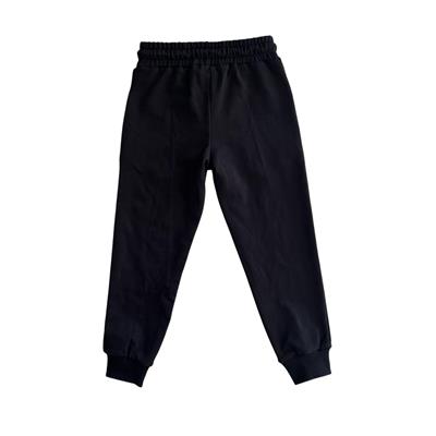 3–16 Yaş Unisex Siyah Basic Eşofman Altı