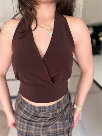 KRUVAZE PEPLUM CROP