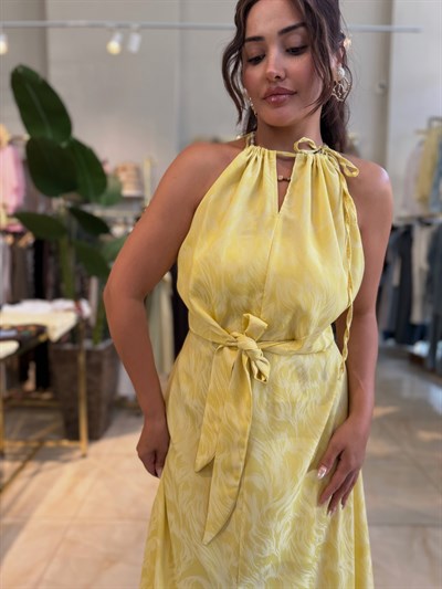 LEMON GLOW ELBİSE