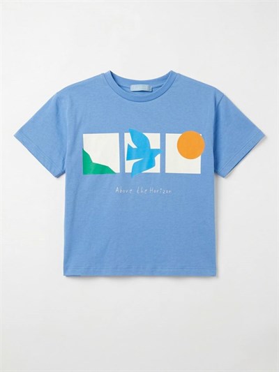 Erkek Bebek Bohem Desen Tshirt 