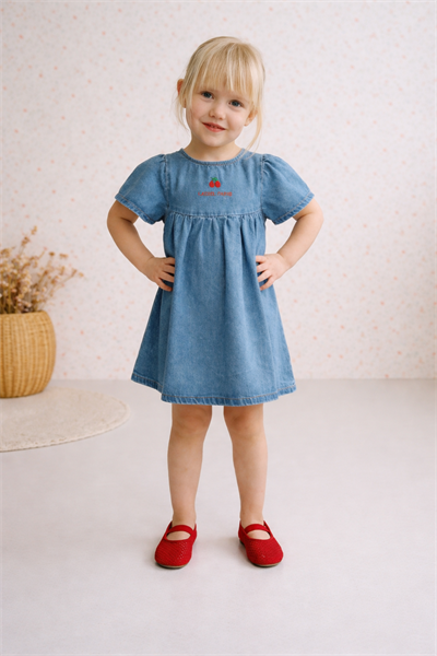 Laci'el Paris Cherry Kot Elbise 