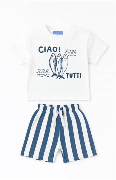 Laci'el Paris Cıago Tutti Tshirt ve Takım 