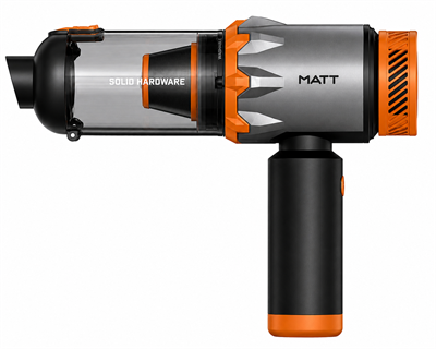 MATT MCV22 9000mAh Güçlü Bataryalı Araç Süpürgesi 22.000Pa Kablosuz Şarjlı El Tipi 220W Vakum & Üfleme Turuncu
