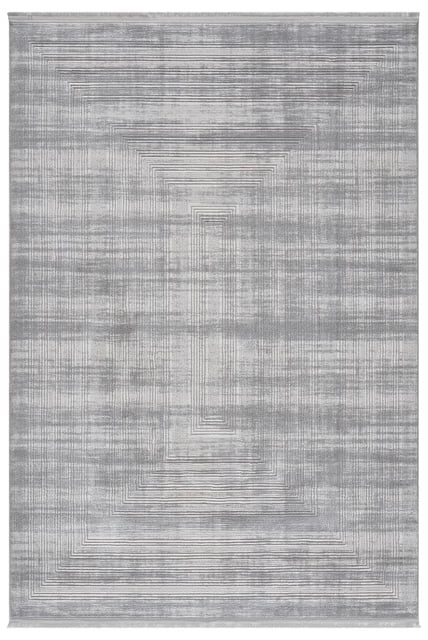 modern salon halısı dekorasyon örneği açık gri modern halı modeli