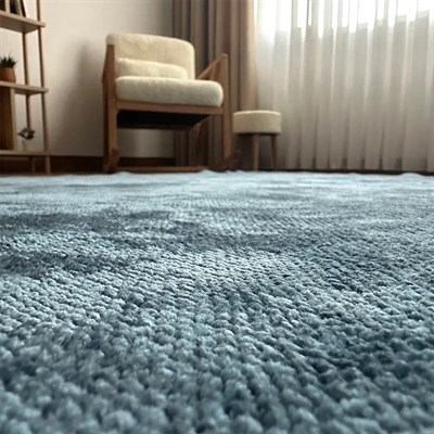 Aura Premium Ocean Cloud El İşçiliği Lüks Viskon Halı
