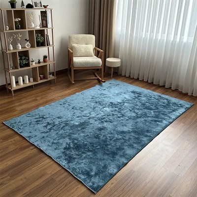 Aura Premium Ocean Cloud El İşçiliği Lüks Viskon Halı