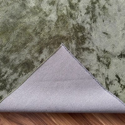 Aura Premium Olive Cloud El İşçiliği Lüks Viskon Halı