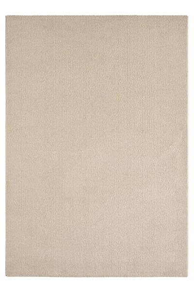 Bali Serisi Bej Mikrofiber Antialerjik Düz Renk Halı