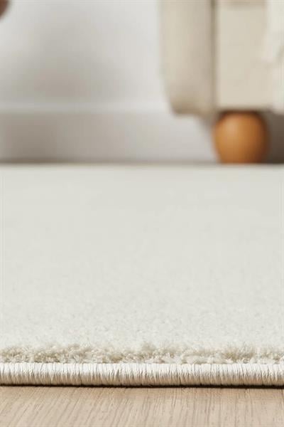 Bali Serisi Krem Mikrofiber Antialerjik Düz Renk Halı