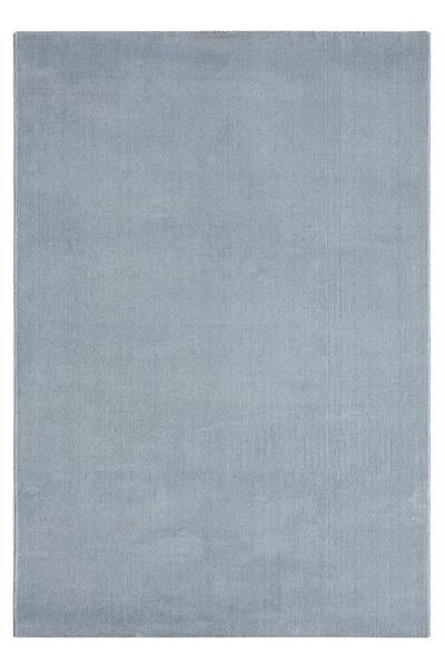 Bali Serisi Mavi Mikrofiber Antialerjik Düz Renk Halı