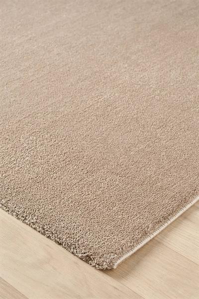 Bali Serisi Vizon Rengi Mikrofiber Antialerjik Düz Renk Halı