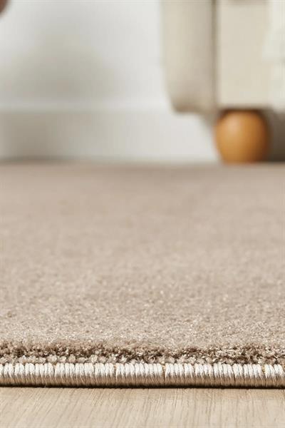 Bali Serisi Vizon Rengi Mikrofiber Antialerjik Düz Renk Halı