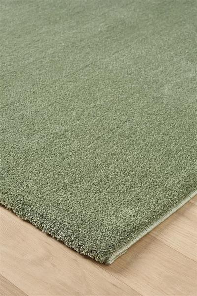 Bali Serisi Yeşil Mikrofiber Antialerjik Düz Renk Halı