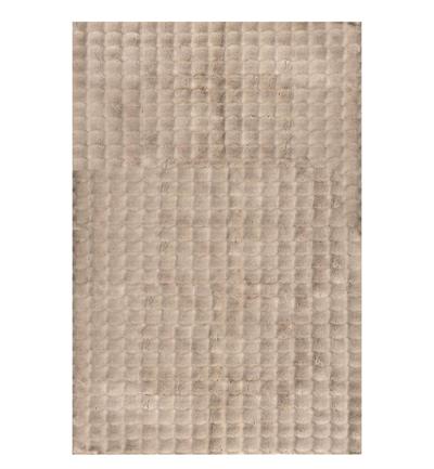 Dekoratif Camel Peluş Halı – Kaymaz, Kolay Temizlenen, Yumuşak Dokulu