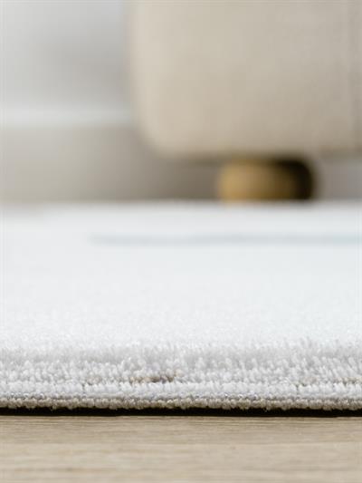 Life Serisi Mavi Gri Modern Geometrik Halı