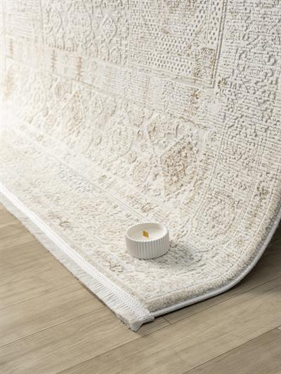 Smart Serisi Modern Bej Desenli Halı - Kolay Temizlenir ve Şık | Türkeri Halı