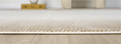 Smart Serisi Modern Bej Halı | Geometrik Sade Tasarım & Kolay Temizlik – Türkeri Halı