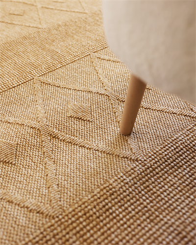 Loopy Bej Etnik Desenli Halı Doğal Görünümlü Modern Bohem Stil Pamuk Taban Kaymaz Yüzey Toz Tutmayan Makine Dokuma Özel Ölçü Uyumlu