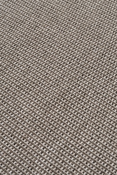 Bej Jüt Siyah ve Mavi Bördürlü Dokuma Tabanlı Sisal Halı | Modern Dekoratif Halı