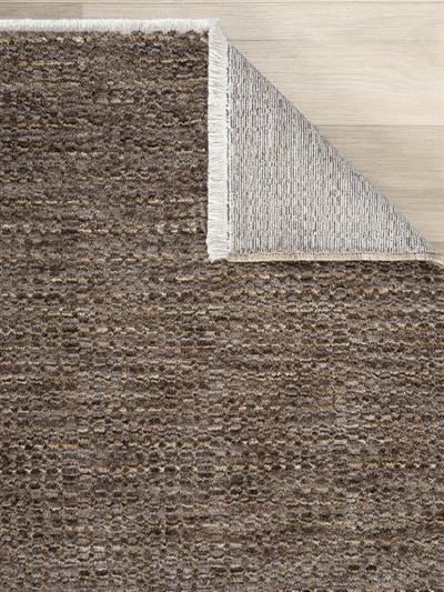 Olivia Serisi Antrasit-Bej Modern Dokuma Halı