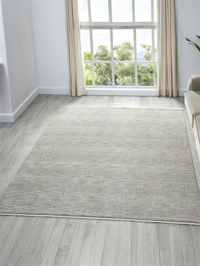 Olivia Serisi Modern Gri Krem Dokuma Halı