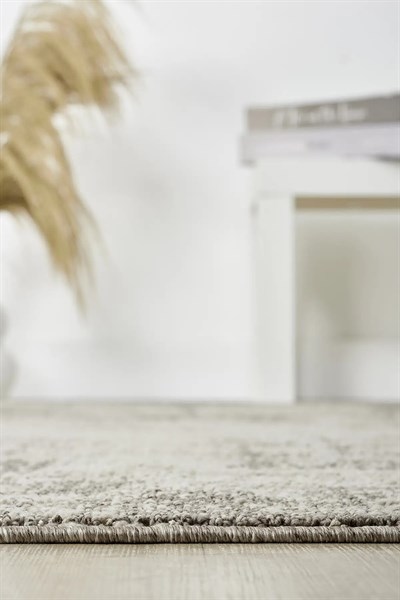 Pearl - Concrete Modern Soyut Eskitme Gri Bej Halı
