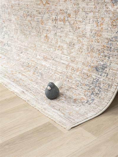 Peru Calm Bej Soft Eskitme Halı – Antialerjik