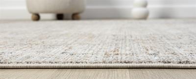 Peru Linen Bej Doğal Eskitme Halı – Antialerjik