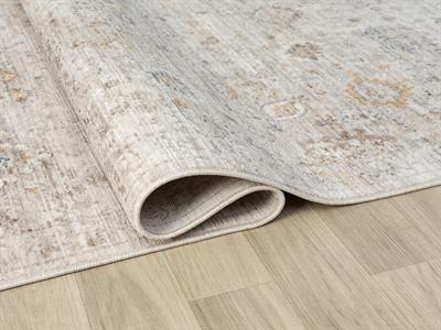 Peru Sienna Bej Modern Eskitme Halı – Antialerjik