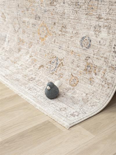 Peru Sienna Bej Modern Eskitme Halı – Antialerjik