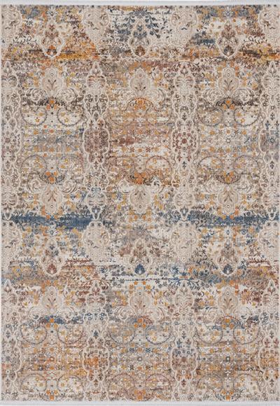 Asır Serisi Vintage Tarz Bej Halı – Klasik ve Modern Desen Uyumuyla