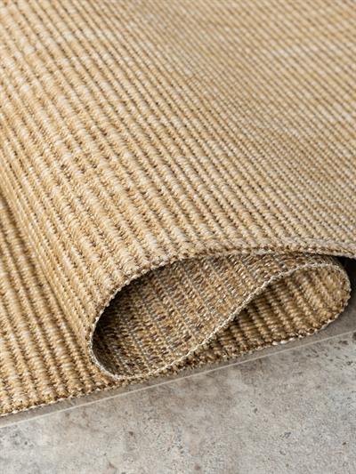 Bombay Serisi Açık Sarı Bej Dokulu Özel Ölçü Seçenekli Halı