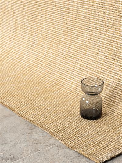 Bombay Serisi Açık Sarı Bej Dokulu Özel Ölçü Seçenekli Halı
