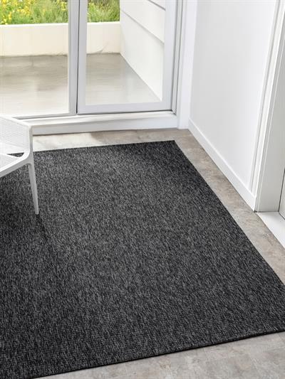 Bombay Serisi Antrasit Dokulu Yıkanabilir Bohem Halı