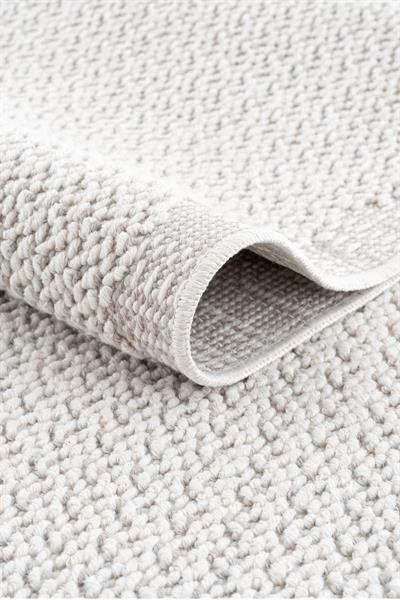 Monard El Dokuma Formunda Düz Dokulu Krem Halı – Antialerjik, Toz Yapmayan, Kolay Temizlenir