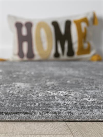 Evita Serisi Antrasit Dokulu Halı Modern ve Kolay Temizlenir Halı