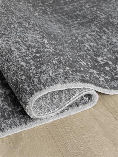 Evita Serisi Antrasit Dokulu Halı Modern ve Kolay Temizlenir Halı